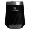Stanley 11 oz Swirl Wine Stainless Steel Tumbler In Black Gloss