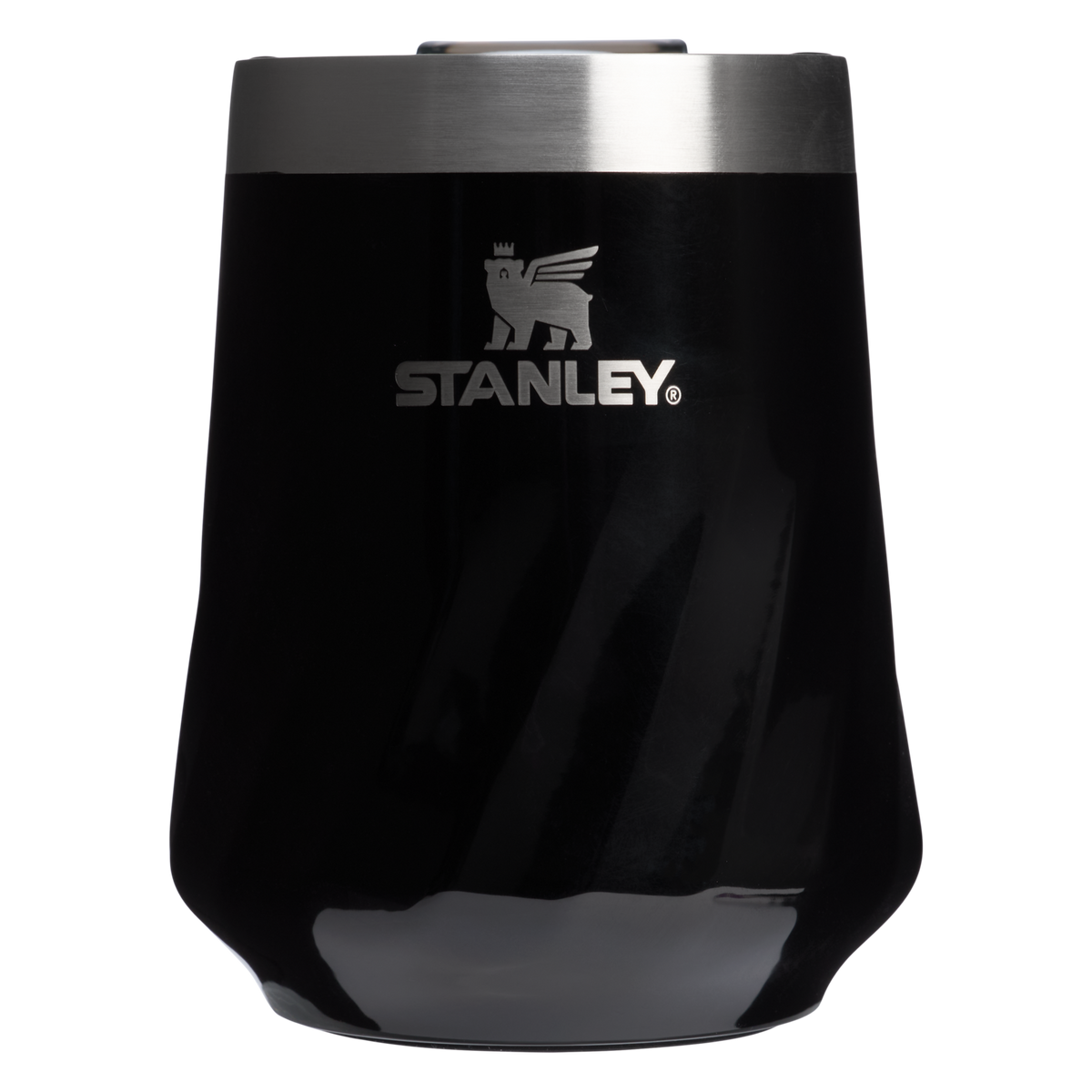 Stanley 1913 The Textured Reserve Wine Tumbler 11 OZ in Black Gloss