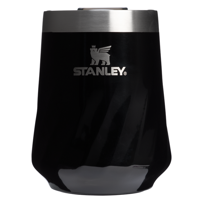 Stanley 1913 The Textured Reserve Wine Tumbler 11 OZ in Black Gloss