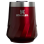 Stanley 11 oz Swirl Wine Stainless Steel Tumbler In Garnet Shine Red