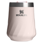 Stanley 11 oz Swirl Wine Stainless Steel Tumbler In Rose Quartz Pink Gloss