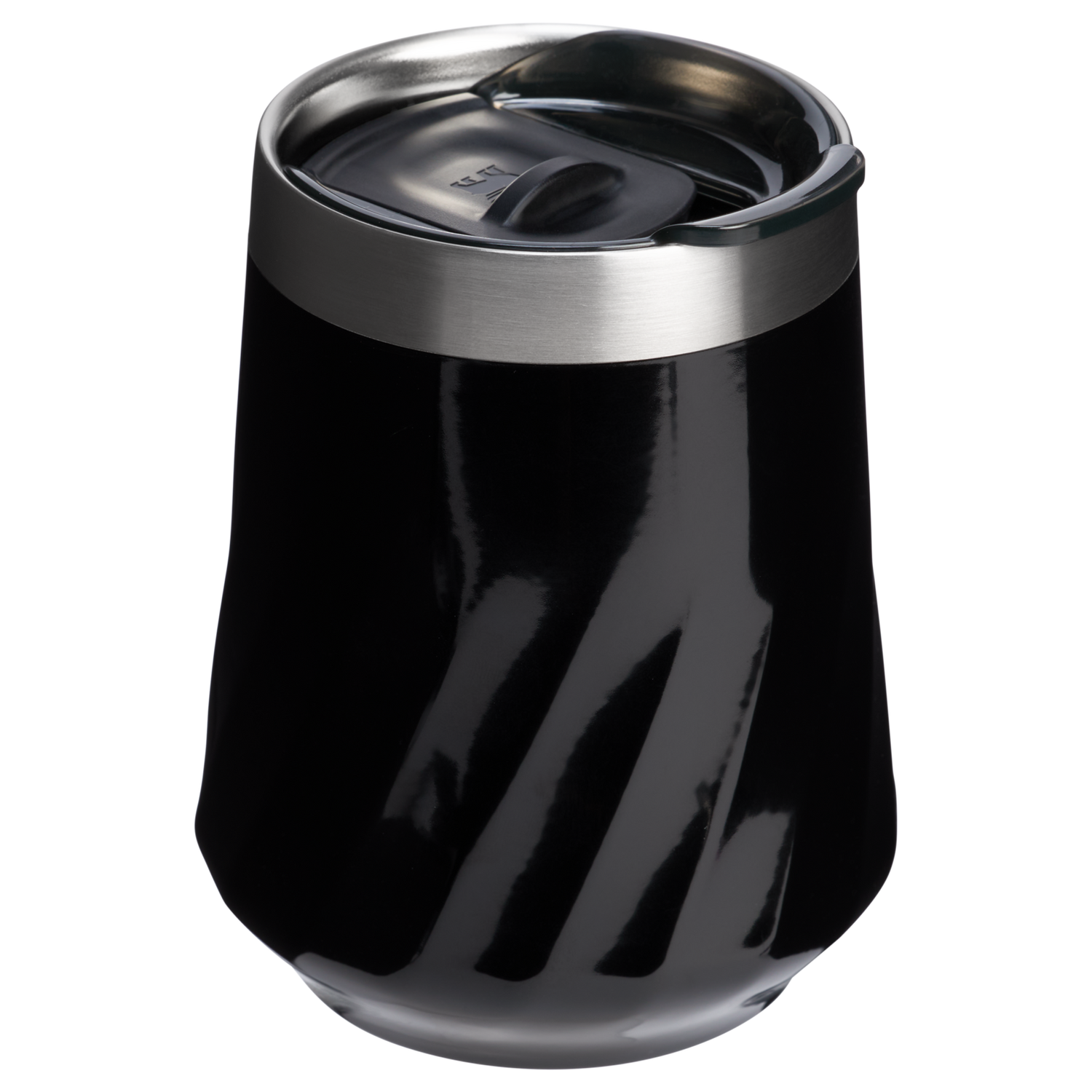 Stanley 1913 The Textured Reserve Wine Tumbler 11 OZ in Black Gloss | View 1