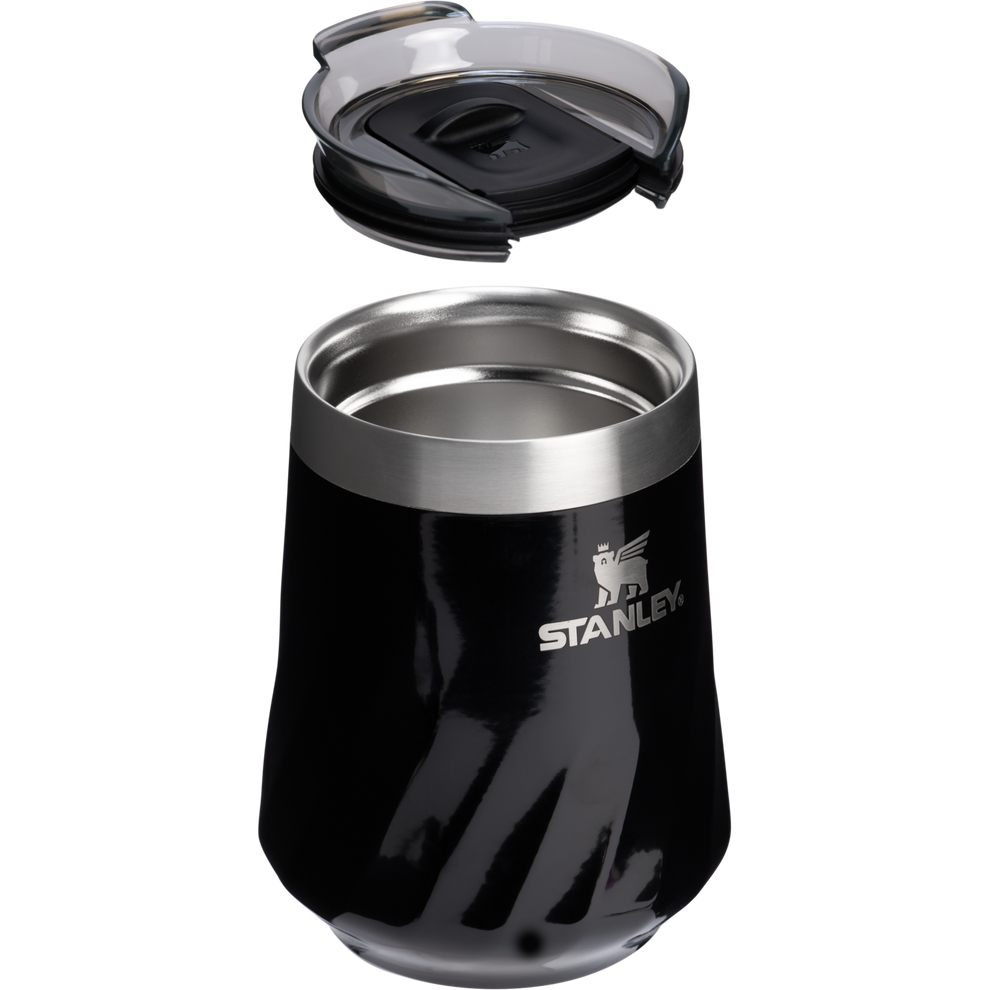 Stanley 1913 The Textured Reserve Wine Tumbler 11 OZ in Black Gloss