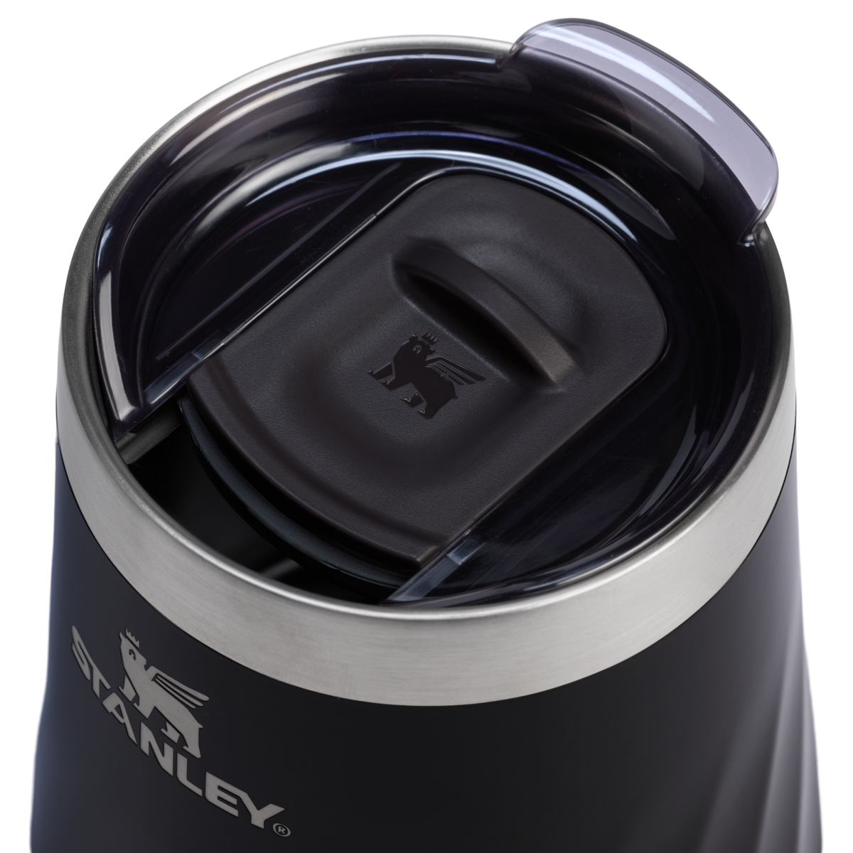 Stanley 1913 The Textured Reserve Wine Tumbler 11 OZ in Black Gloss