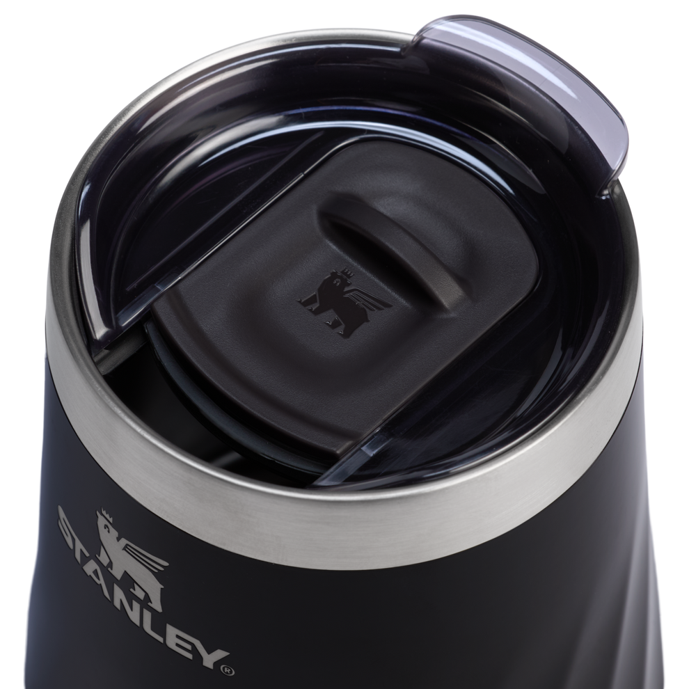 Stanley 1913 The Textured Reserve Wine Tumbler 11 OZ in Black Gloss