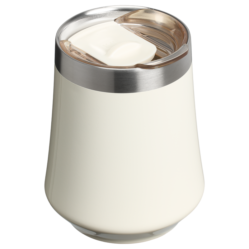 Stanley 1913 The Reserve Wine Tumbler 11 OZ in Cream Gloss | Back View