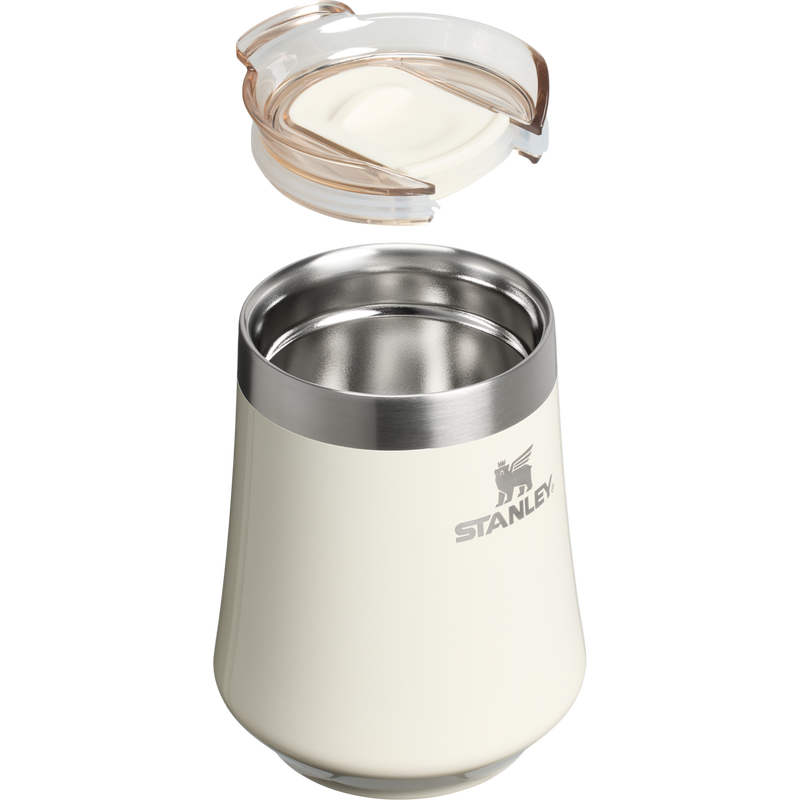 Stanley 1913 The Reserve Wine Tumbler 11 OZ in Cream Gloss | Cross Section View