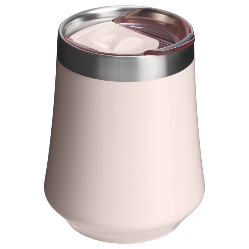 Stanley 1913 The Reserve Wine Tumbler 11 OZ in Rose Quartz Gloss | Back View