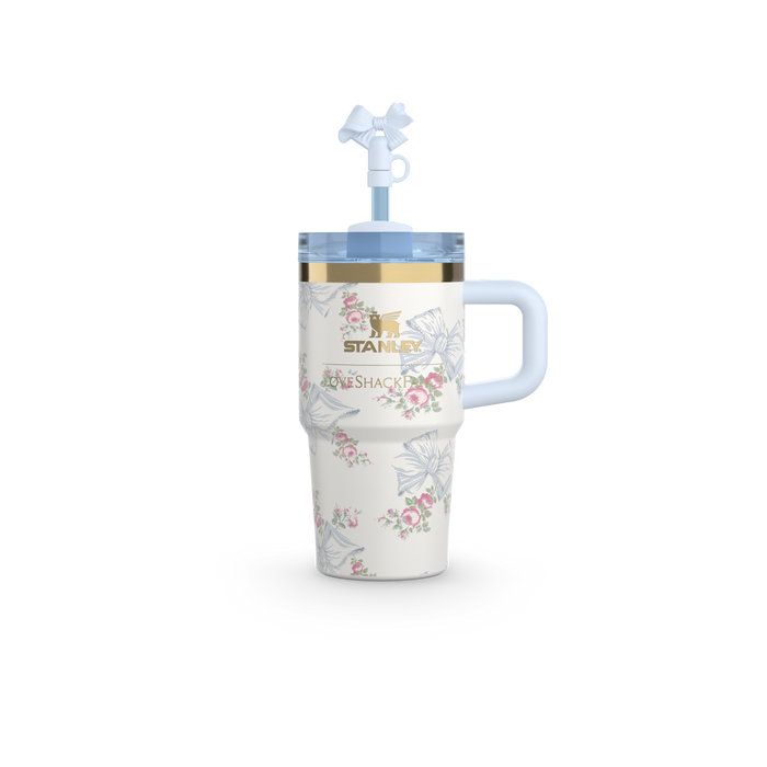 【最安値に挑戦】 The Quencher Holiday Collab LoveShackFancy X Stanley Blue 弁当箱・水筒
