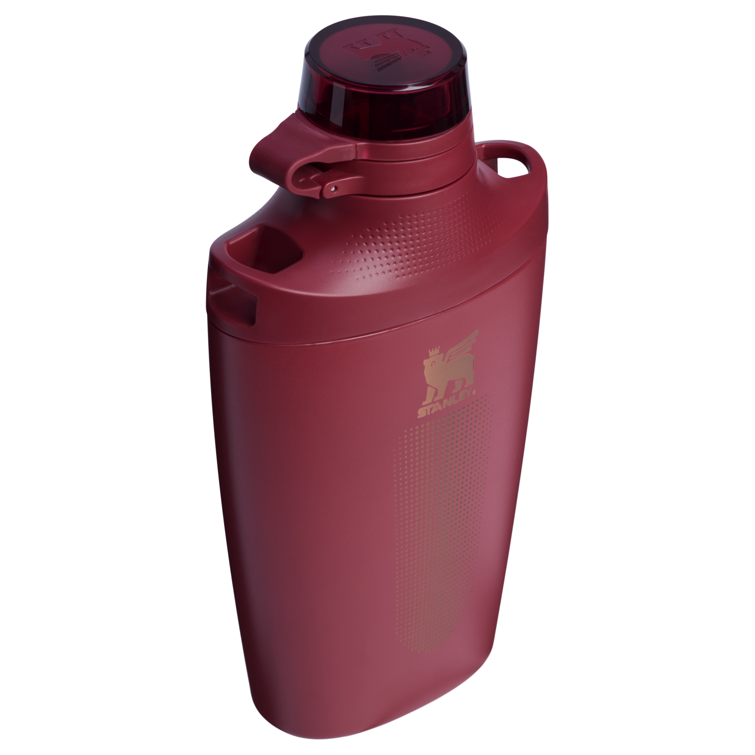 THE STANLEY CROSSBOTTLE 23OZ in Gilded Pomegranate Red