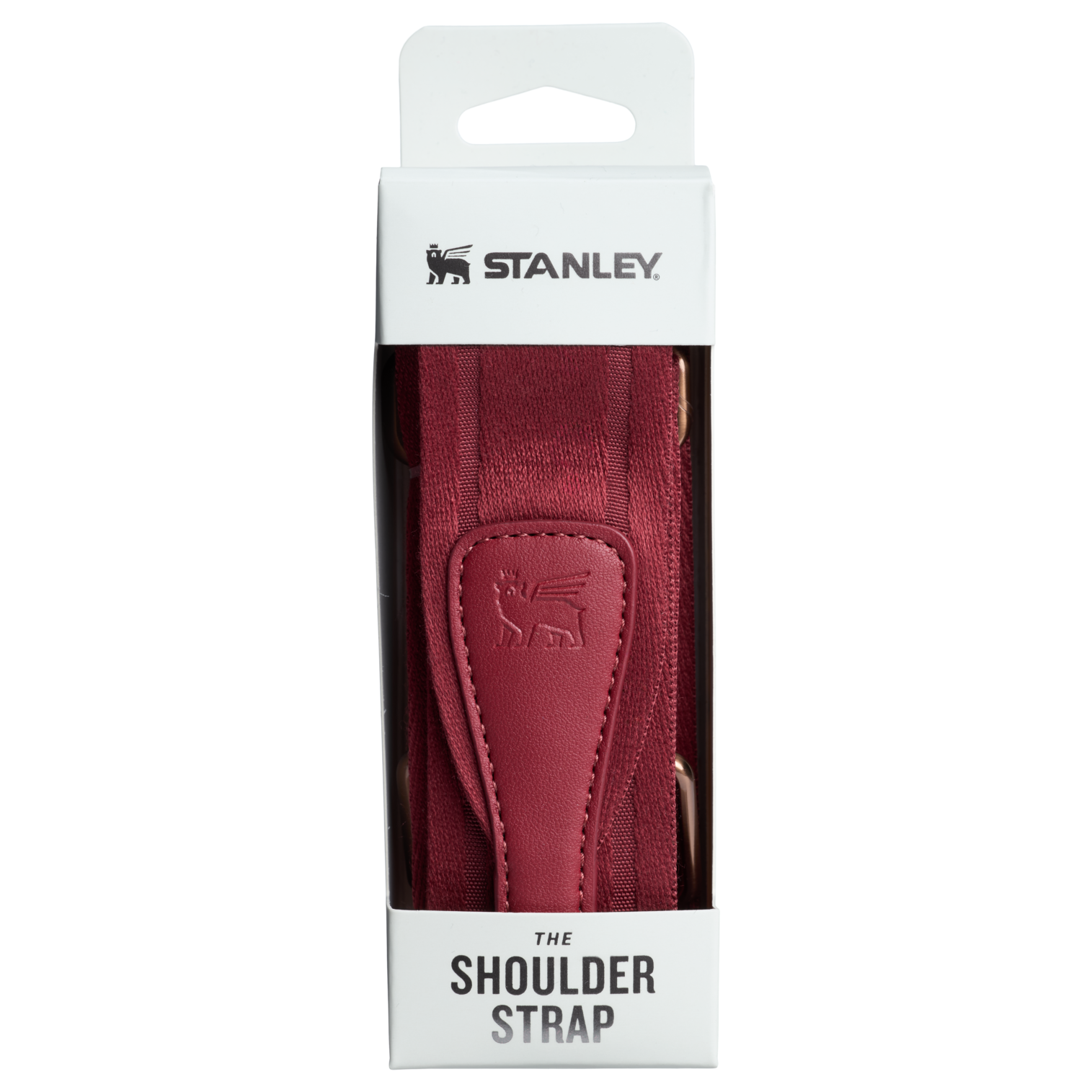 THE STANLEY CROSSBOTTLE 23OZ Strap in Gilded Pomegranate