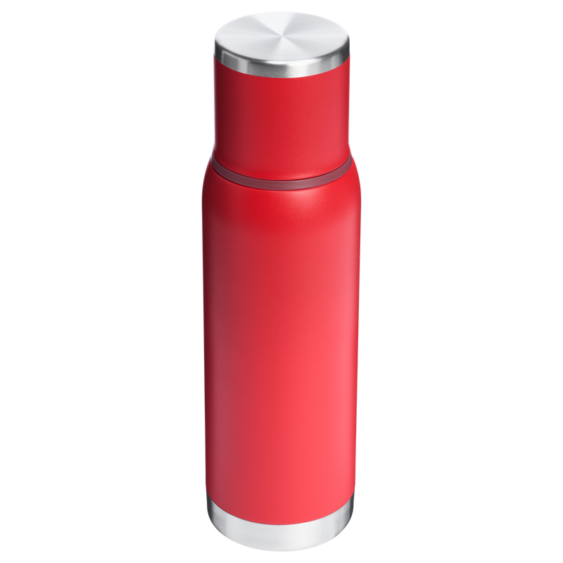Stanley 1913 Adventure To-Go Bottle 1.1 QT in Chili Red | Back View