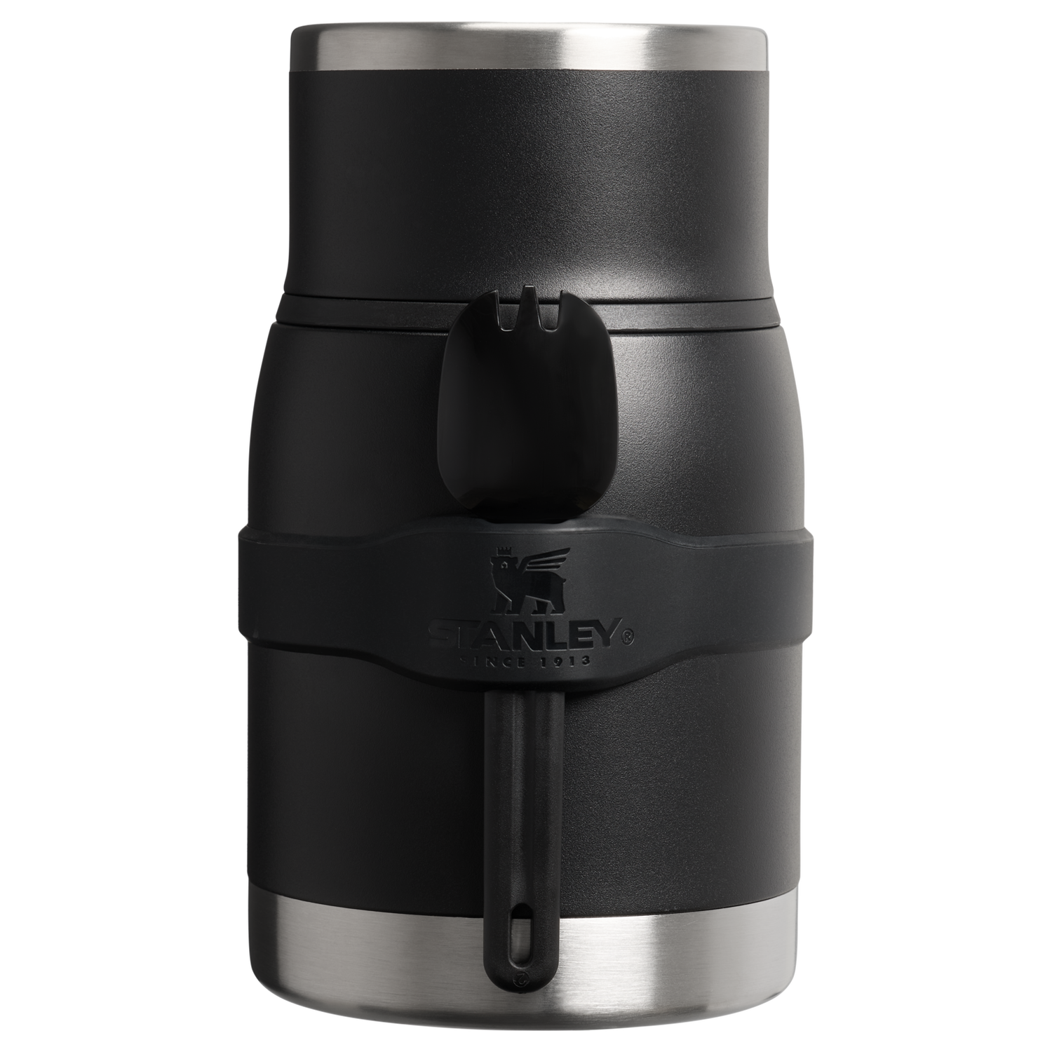 Stanley 1913 Adventure To-Go Food Jar + Spork 24 OZ in Black 2.0 | View 1