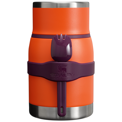 STANLEY VACUUM FOOD JAR オレンジ 14oz Classic Legendary Insulated Food Jar + Spork | 14 OZ