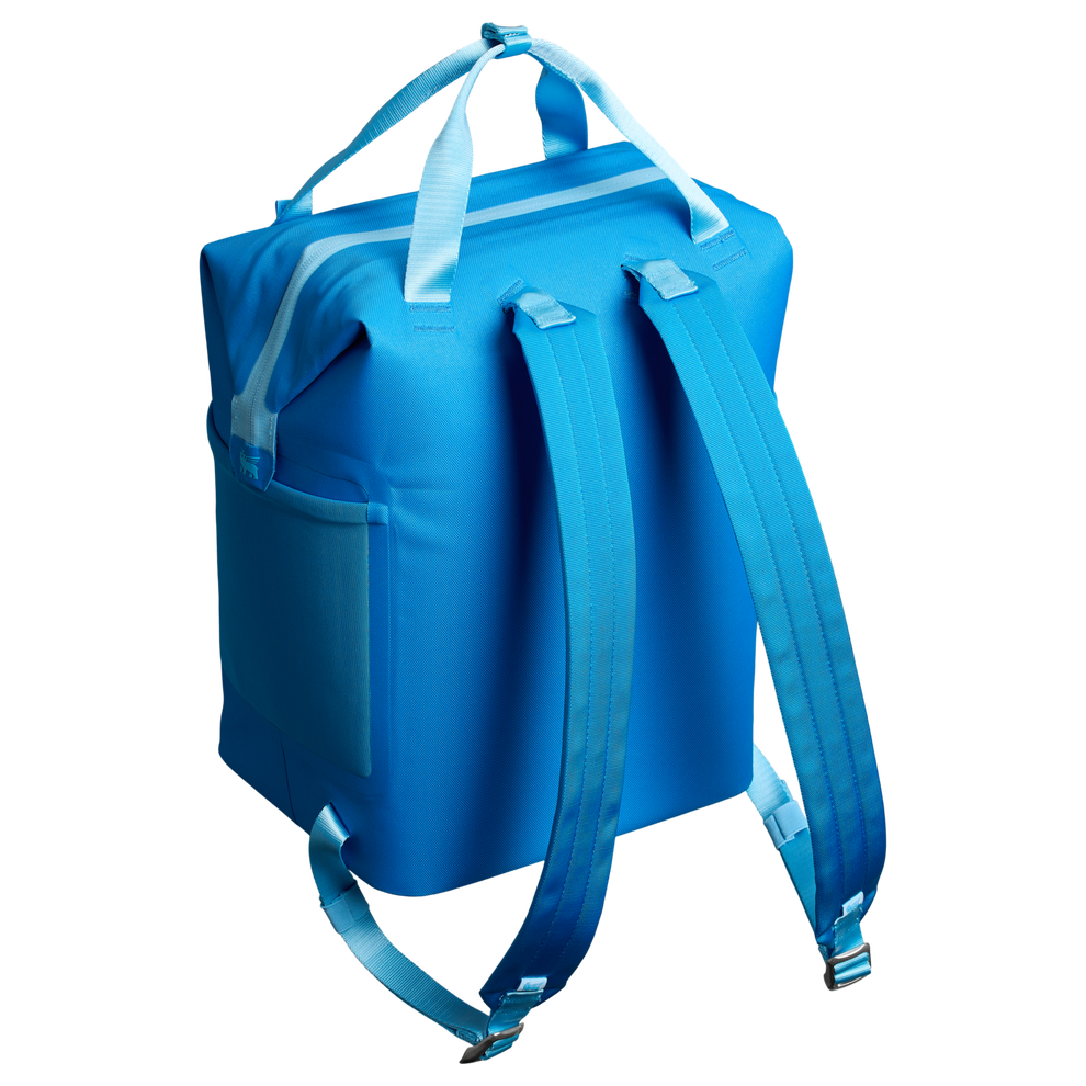 Stanley 14 Quart All Day Madeleine Mini Soft Sided Cooler Backpack In Azure Blue