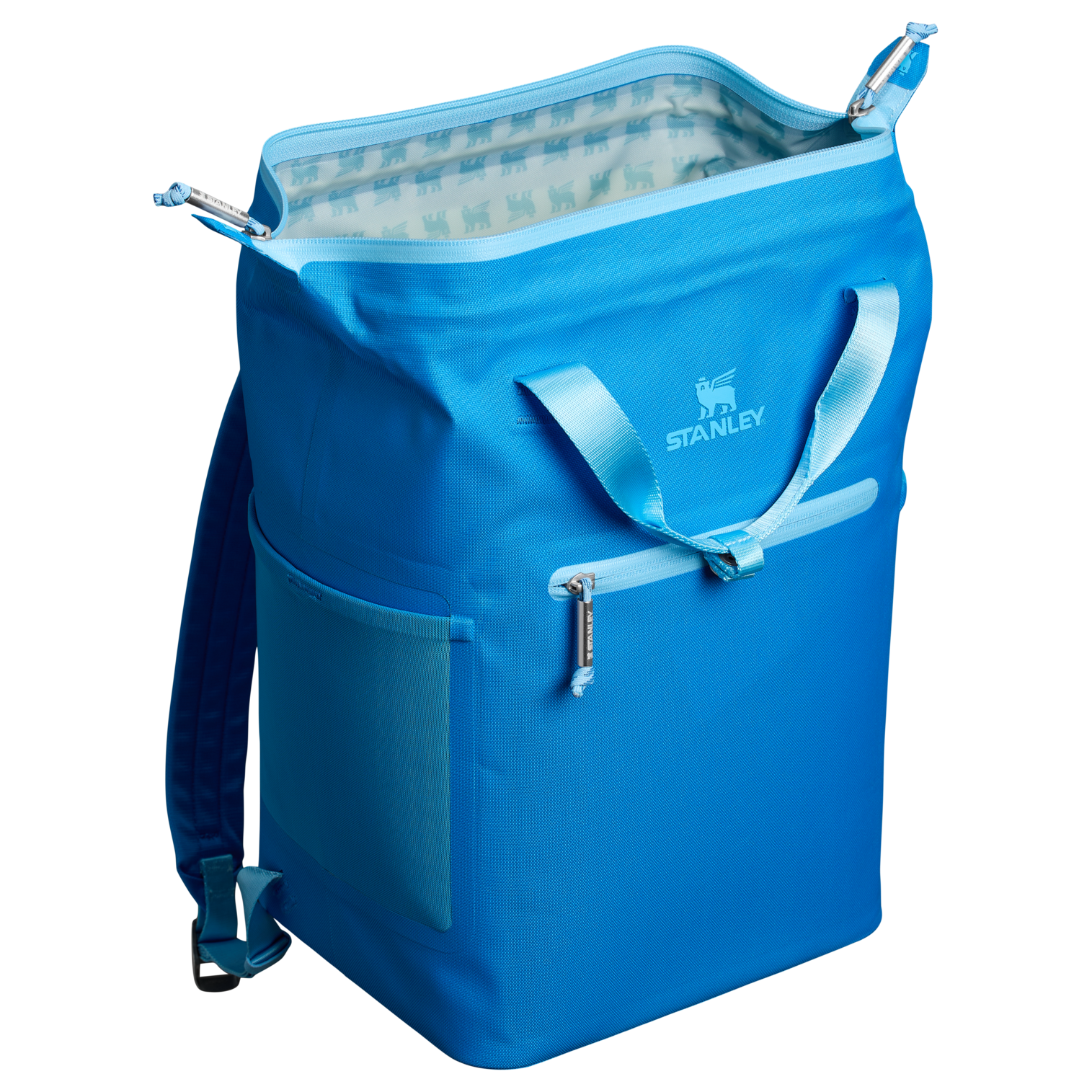 Stanley 14 Quart All Day Madeleine Mini Soft Sided Cooler Backpack In Azure Blue