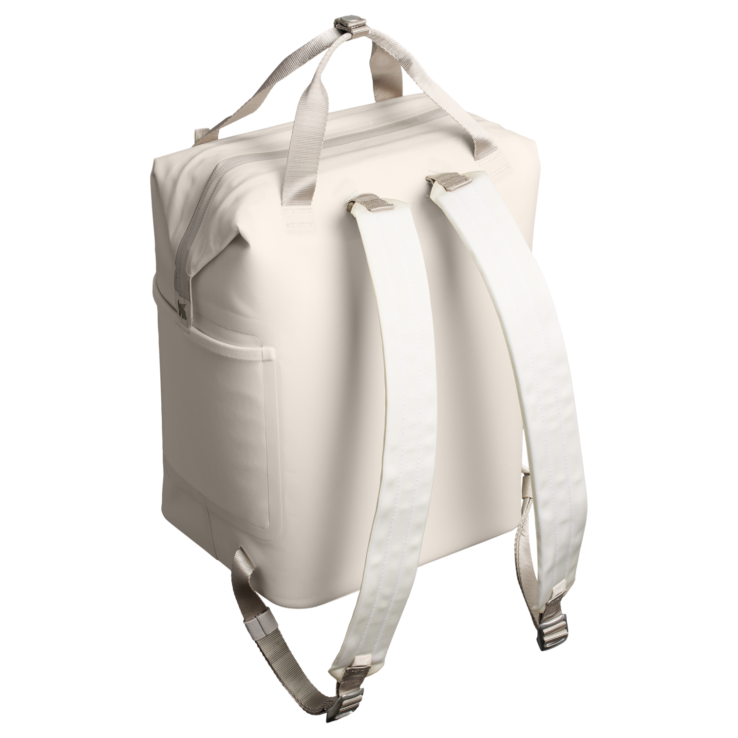 Stanley 14 Quart All Day Madeleine Mini Soft Sided Cooler Backpack In Cream White