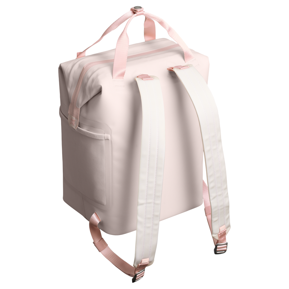 Stanley 14 Quart All Day Madeleine Mini Soft Sided Cooler Backpack In Rose Quartz Pink