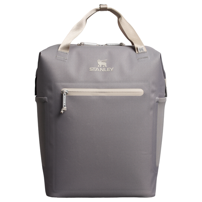 Stanley 14 Quart All Day Madeleine Mini Soft Sided Cooler Backpack In Stone Grey