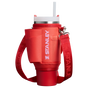 Stanley All Day 30 OZ Quencher Carry All In Hot Coral Red