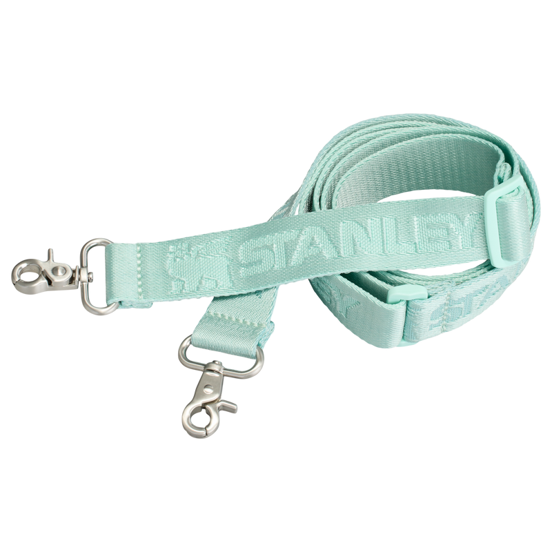 Stanley 1913 The All Day 30 OZ Quencher Carry-All in Mist | Detailed View