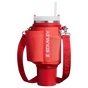Stanley 40 OZ All Day Quencher Carry All In Hot Coral Red