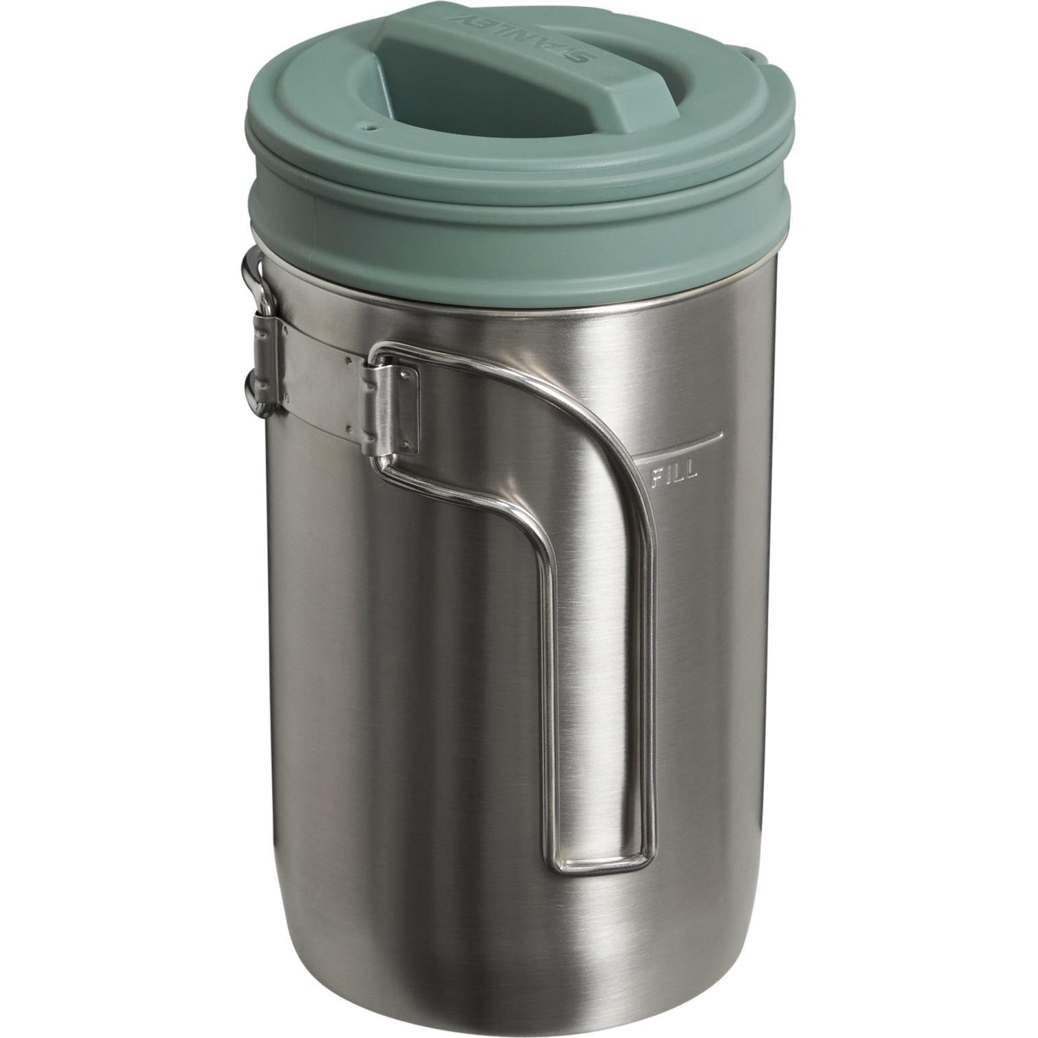 Stanley Adventure All-In-One, Boil Brewer French Press Koffiezetapparaat - BPA-vrij Kampvuur Koffiepot verwarmt thee of soep - vaatwasmachinebestendig, levenslange garantie, 947 ml, roestvrijstalen