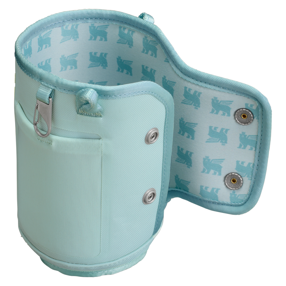 Stanley Carry-All 40 oz Quencher with Detachable Crossbody Straps  in mist blue