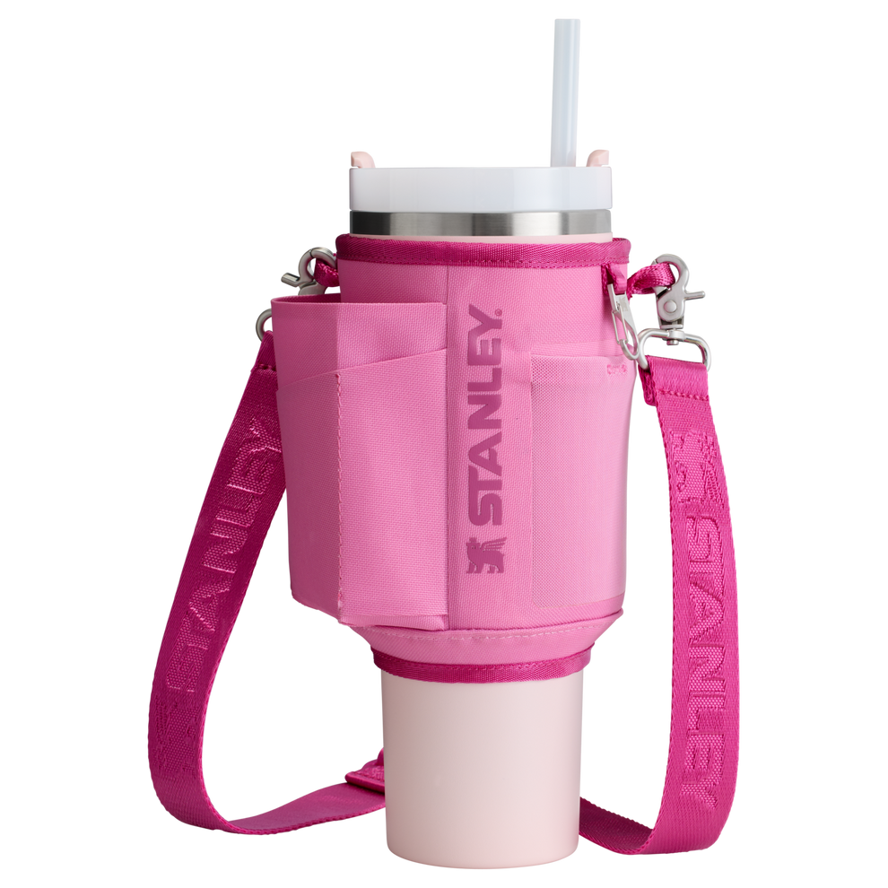 Stanley 1913 The All Day 40 OZ Quencher Carry-All in Peony