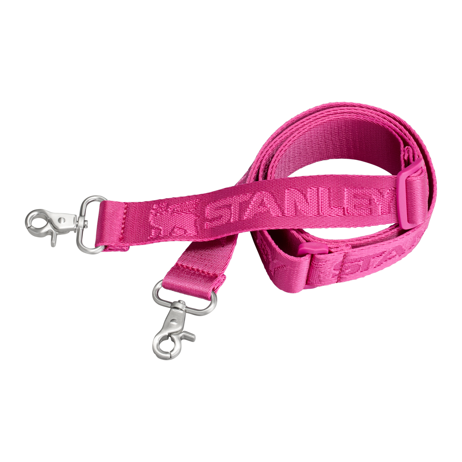 Stanley Carry-All 40 oz Quencher with Detachable Crossbody Straps in Fuchsia