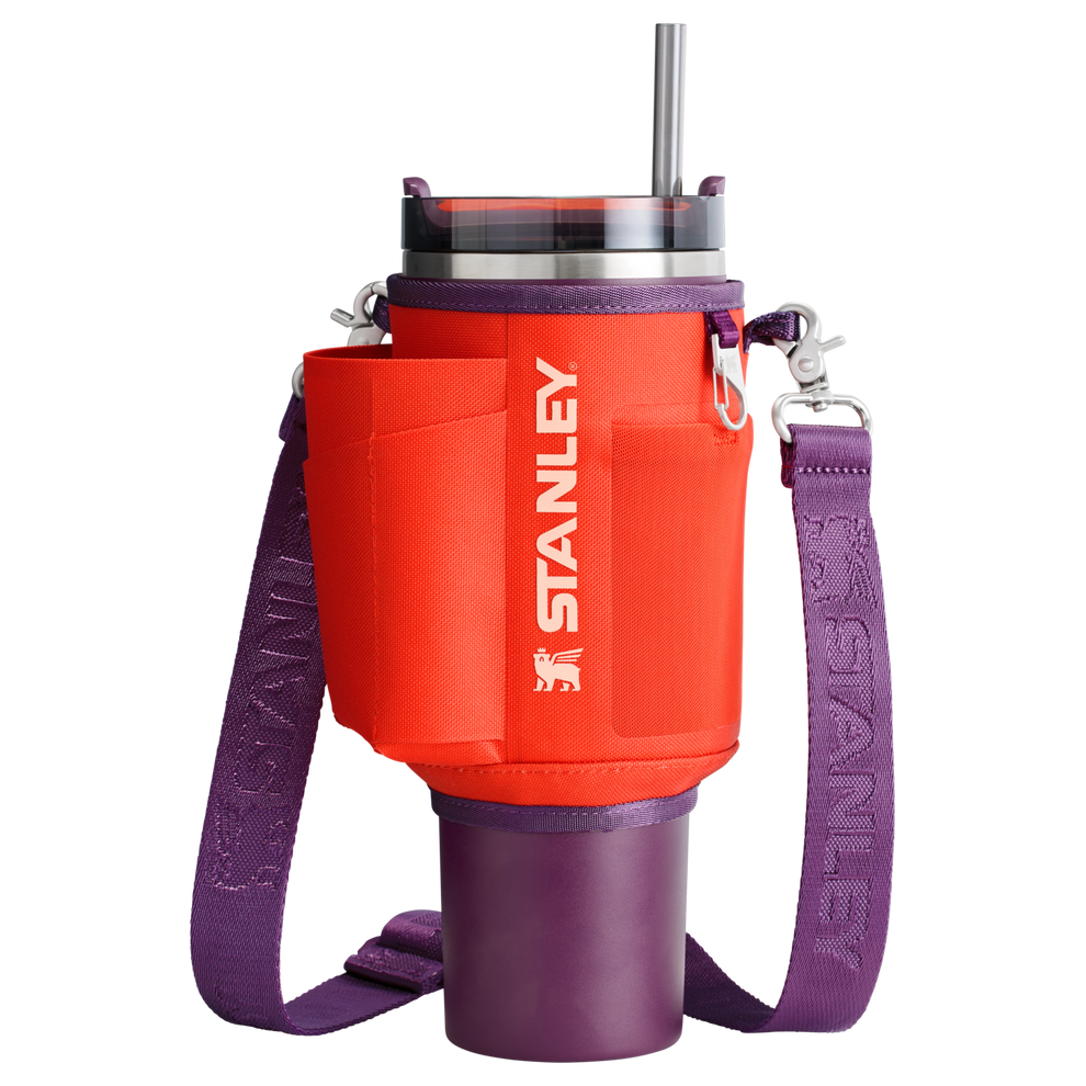 Stanley Carry-All 40 oz Quencher with Detachable Crossbody Straps in Lilac