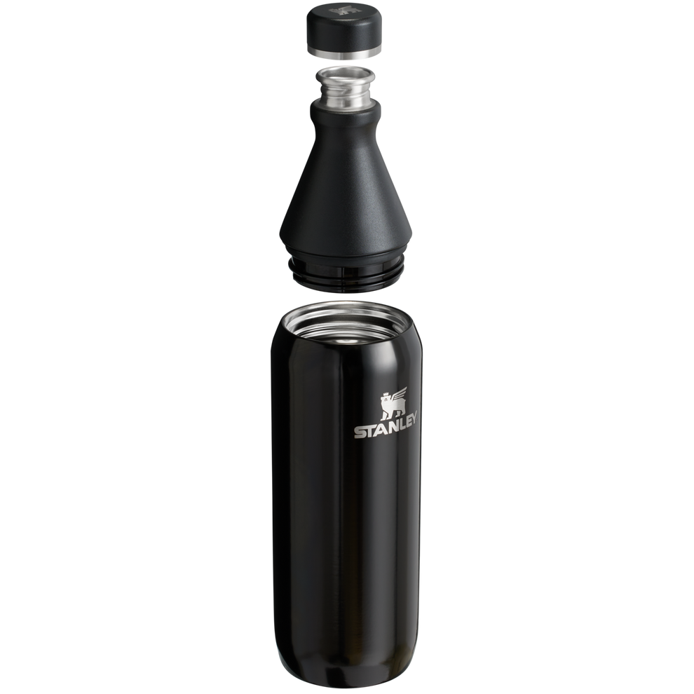 Stanley 1913 All Day Slim Bottle 20 OZ in Black Gloss