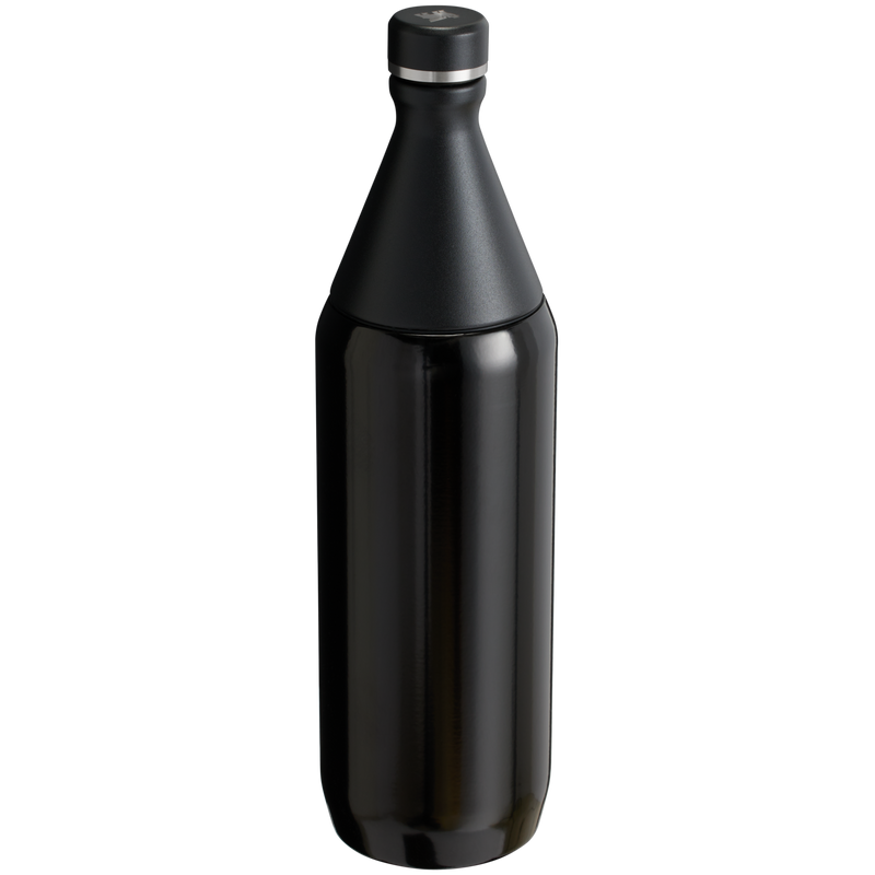Stanley 1913 All Day Slim Bottle 34 OZ in Black Gloss | Back View