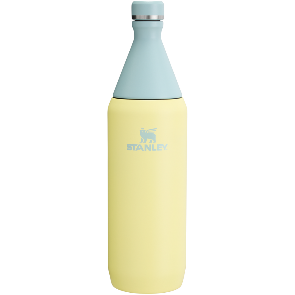 Stanley 1913 All Day Slim Bottle 34 OZ in Pomelo | Front View