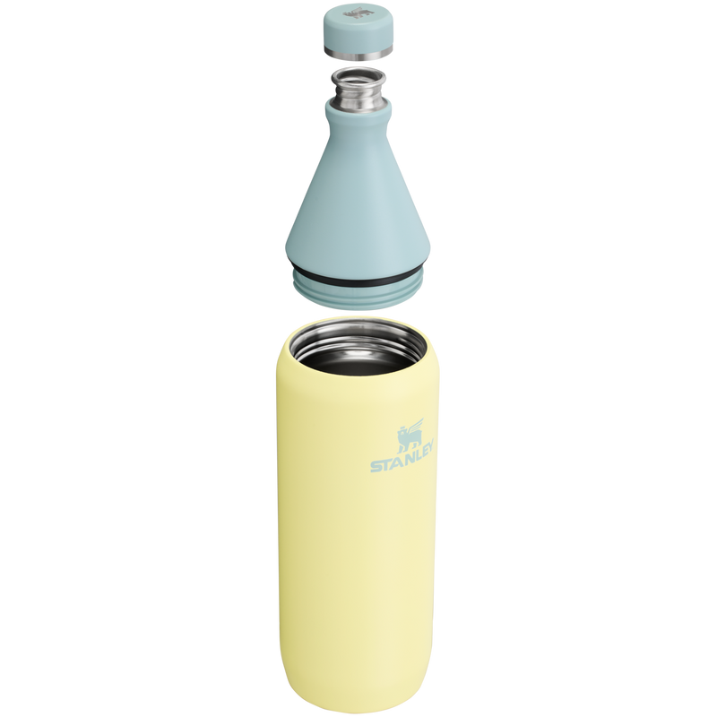 Stanley 1913 All Day Slim Bottle 34 OZ in Pomelo | Cross Section View