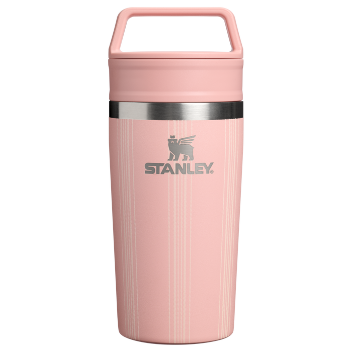 Stanley 1913 The Café-To-Go Travel Mug 12 OZ in Peach Rose Picnic Stripe