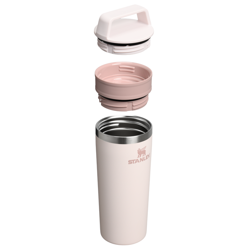 Stanley 1913 The Café-To-Go Travel Mug 16 OZ in Rose Quartz | Cross Section View