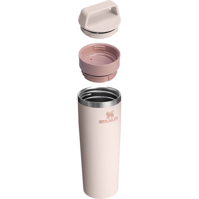 Stanley 1913 The Café-To-Go Travel Mug 20 OZ in Rose Quartz | Cross Section View