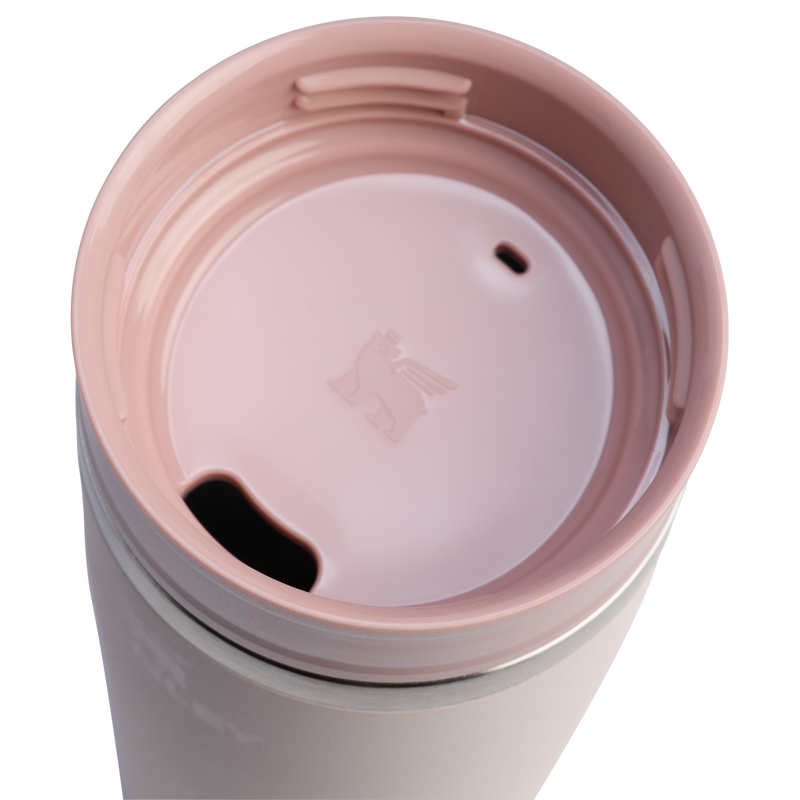 Stanley 1913 The Café-To-Go Travel Mug 20 OZ in Rose Quartz | Lid Detailed View