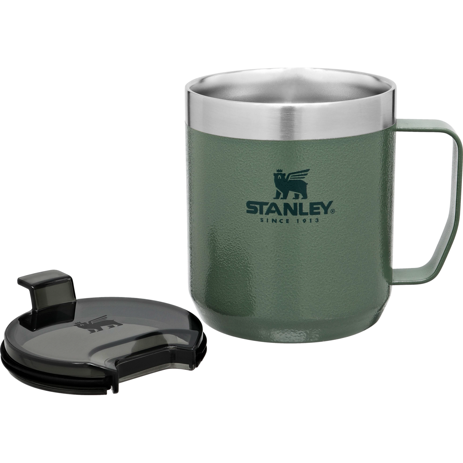Stanley 1913 Classic Legendary Camp Mug 12 OZ in Hammertone Green | View 2