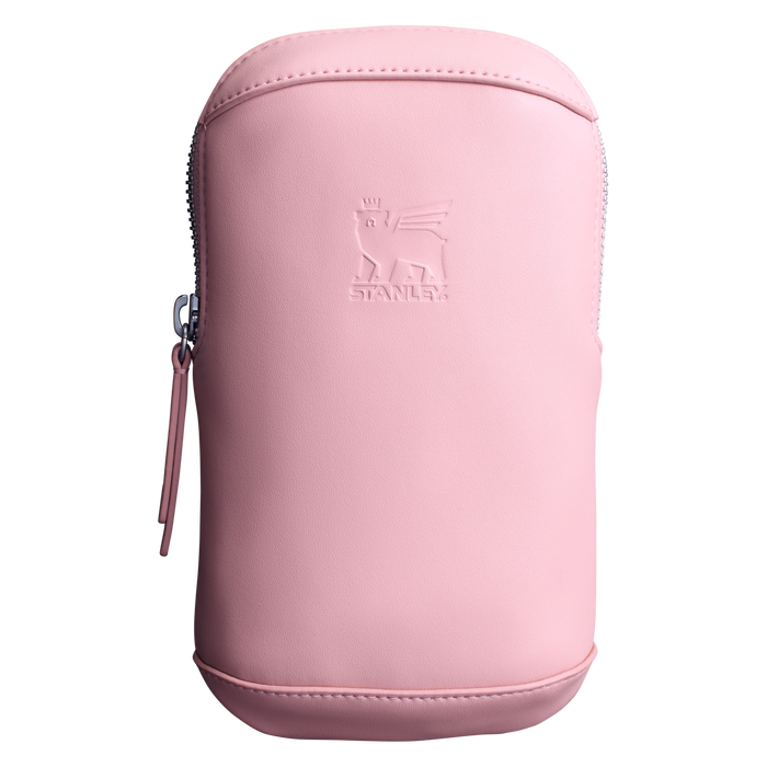 The Stanley Cross Bottle Max Phone Keys Wallet Case In Rose Quartz Pink