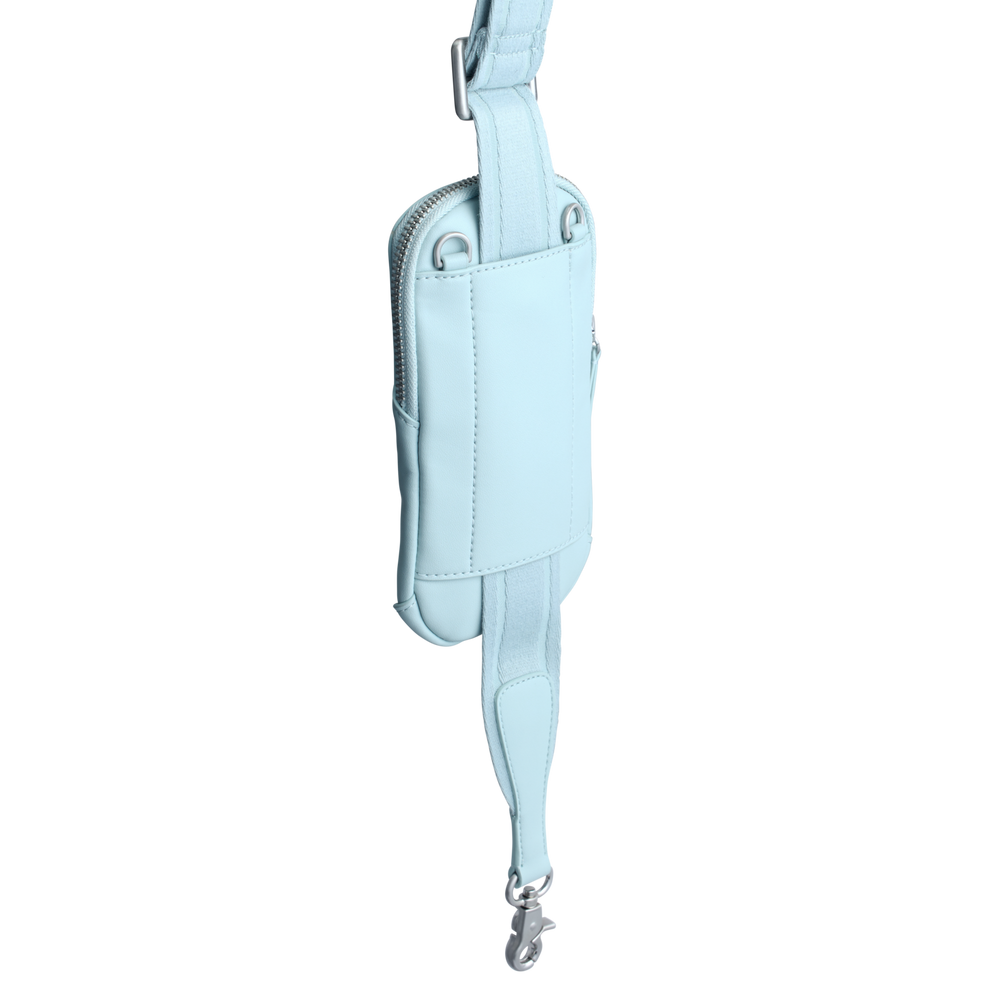 The Stanley Cross Bottle Midi Phone Keys Wallet Case In Seafoam Blue