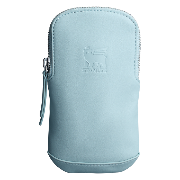The Stanley Cross Bottle Midi Phone Keys Wallet Case In Seafoam Blue