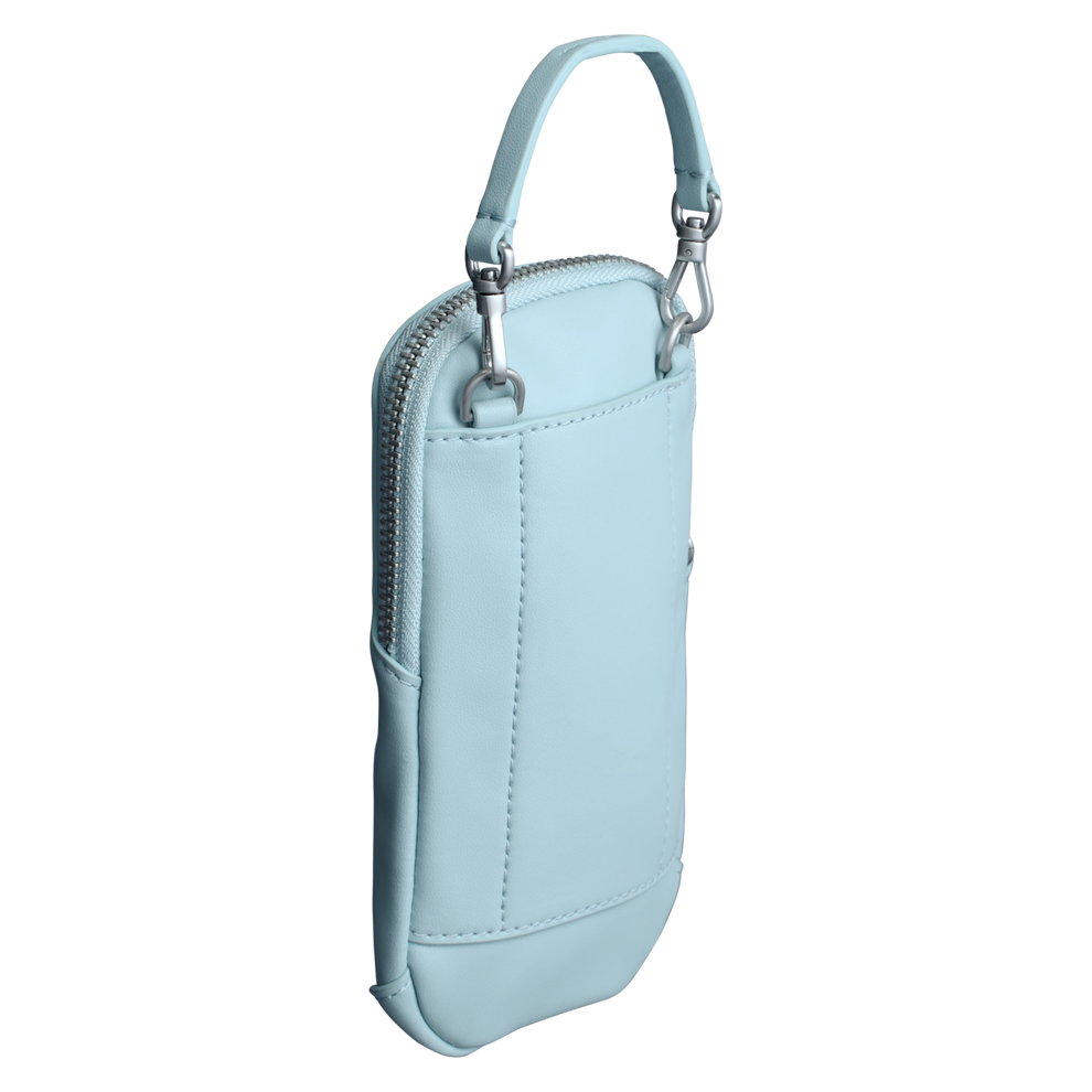 The Stanley Cross Bottle Midi Phone Keys Wallet Case In Seafoam Blue