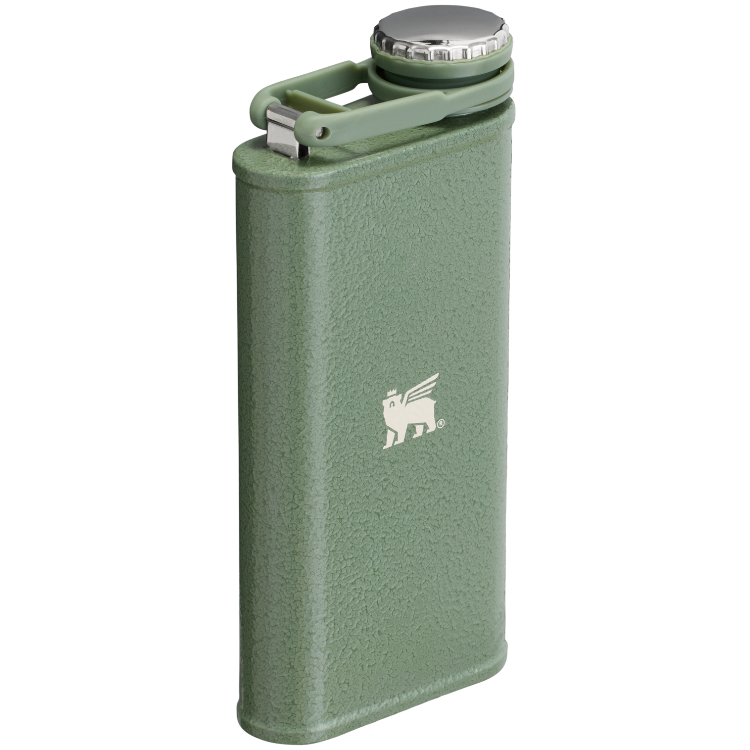 The Stanley and FRGMT Classic Flask | 8 OZ: Hammertone Green