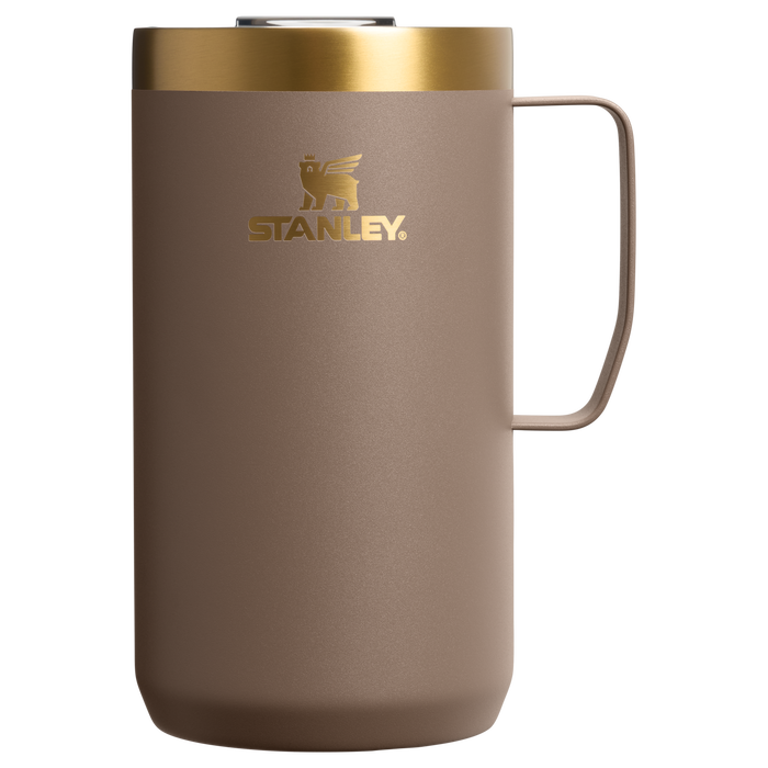 Stanley 24 OZ Everyday Camp Mug In Espresso Brown