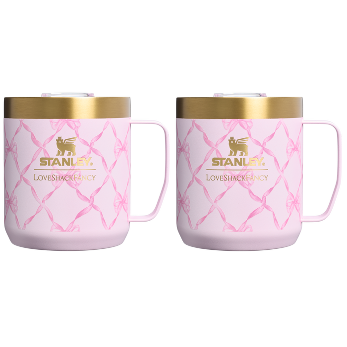 Stanley 1913 x LoveShackFancy Holiday Everyday Camp Mug Set | 12 OZ