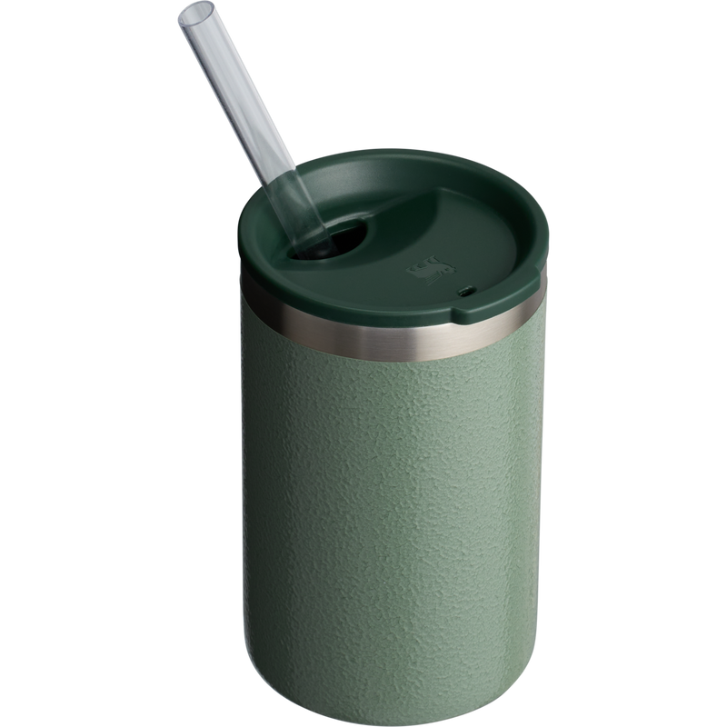 Stanley 1913 The Everyday Can Cooler Cup 10 OZ in Hammertone Green | Back View