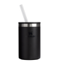 Stanley Everyday Can Cooler cup 10 oz with straw in Black 2.0