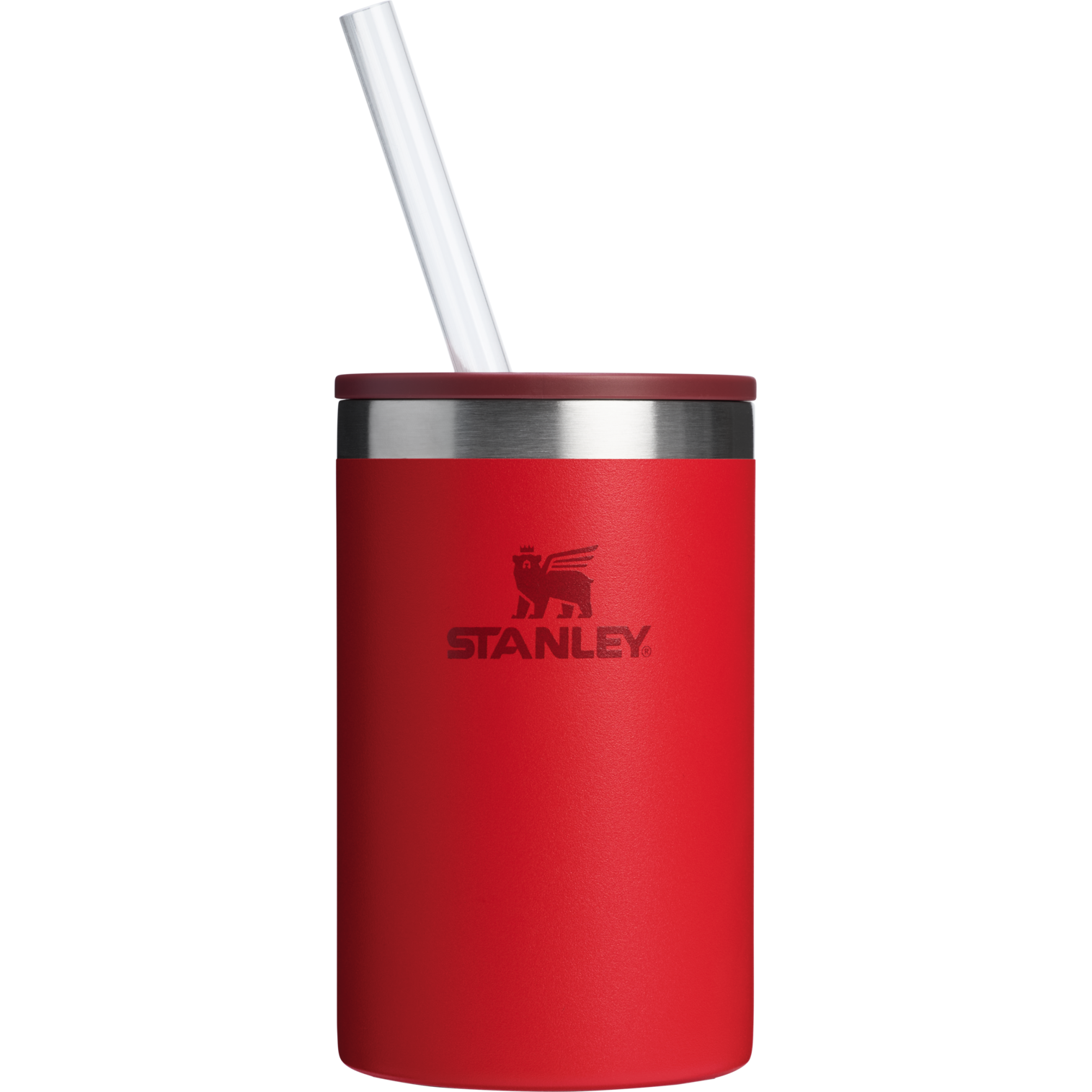 Stanley Everyday Insulated Can Cooler Cup 10 Ounce In Chili Red